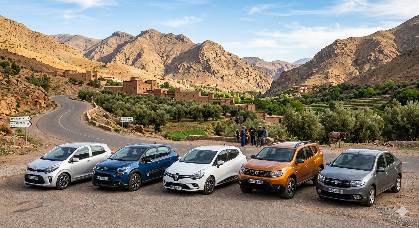 Quelle est la location de voiture la moins chère au Maroc ? Le guide complet